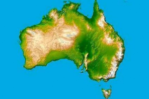 Australia to wyspa lub maytla?