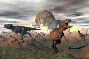 Double strike: wulkanoes i asteroid nagryte dinozaury do wyginięcia