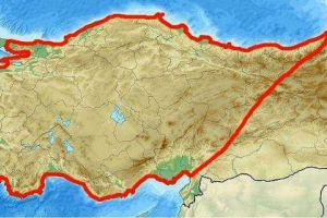 Gdzie jest półwysep anatolii?