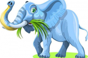 Zdjęcia rysowanych dzikich zwierząt z nazwiskami dla małych dzieci