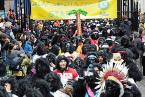 W weekendy w londynie run gorilla