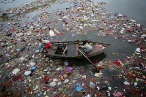 Zanieczyszczenie rivers man