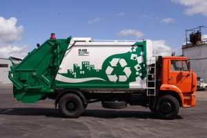 Bieganie elektrycznych śmieciarki Bieganie elektrycznych śmieciarki